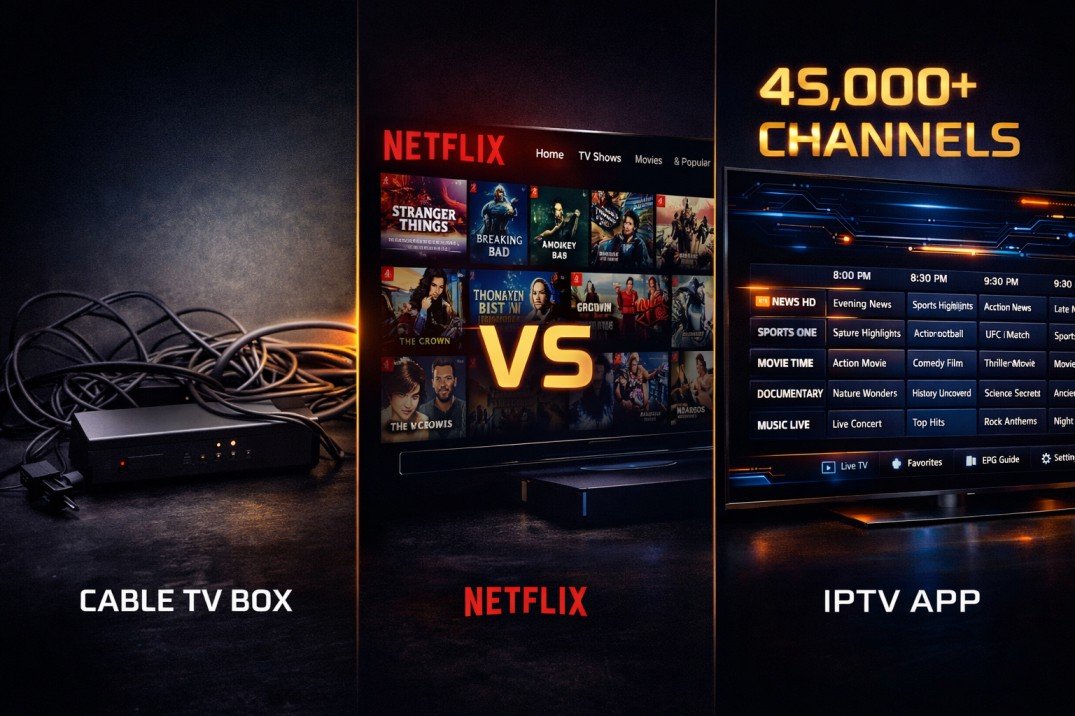 IPTV vs Netflix vs Cable TV — Which is Best in 2026?